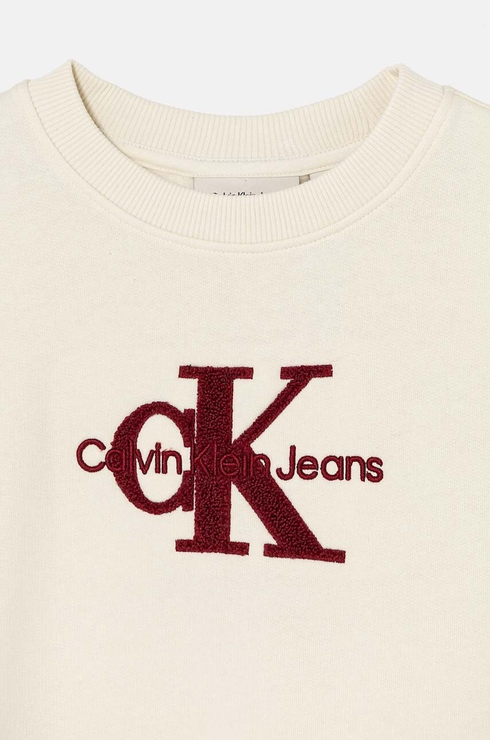 Calvin Klein Jeans bluza dziecięca beżowy IG0IG02738.9BYH.
