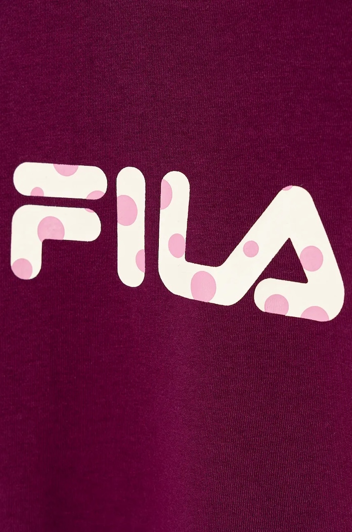 Момиче Детски суичър Fila LIETH FAK0372 виолетов