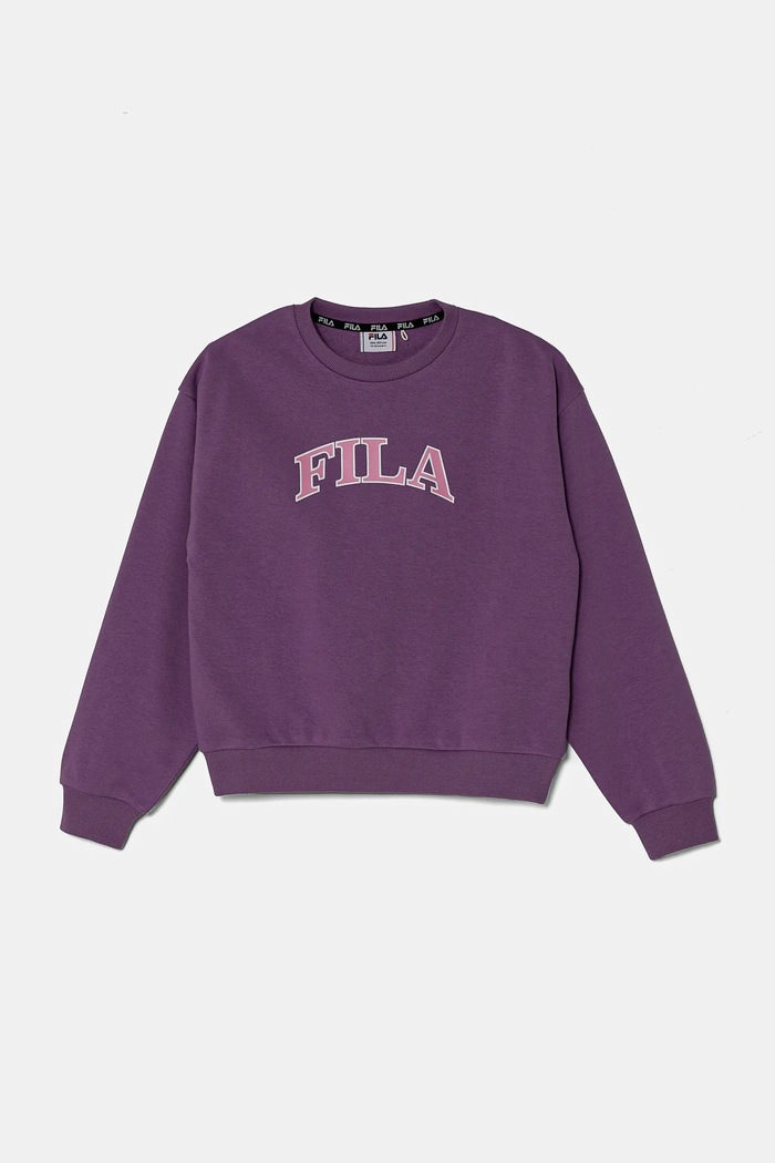 Fila bluza LOLLAR pozostałe fioletowy FAT0579