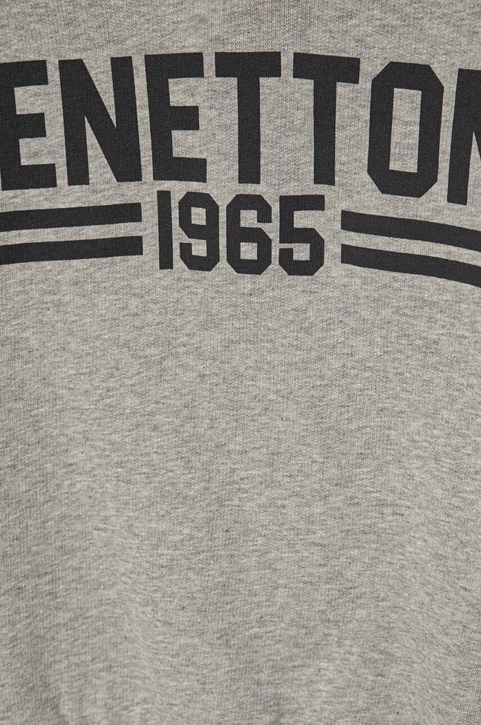 Dziewczynka United Colors of Benetton bluza bawełniana dziecięca 3J68C203Q.G.Seasonal szary