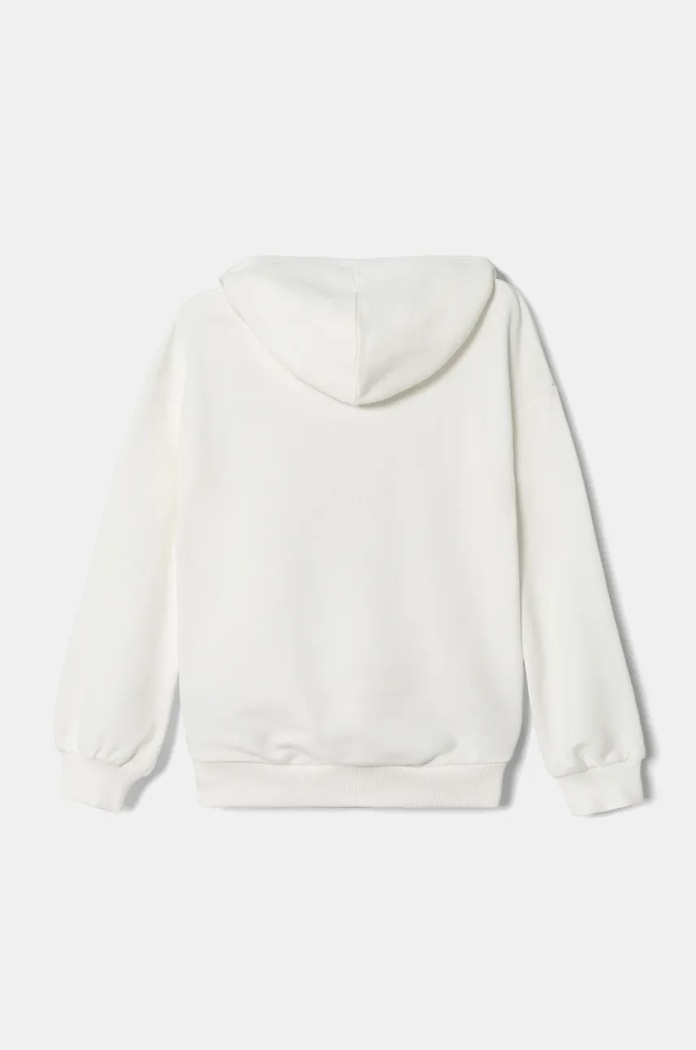 United Colors of Benetton bluza bawełniana dziecięca x Looney Tunes 3J68C204B.G.Seasonal biały AW24