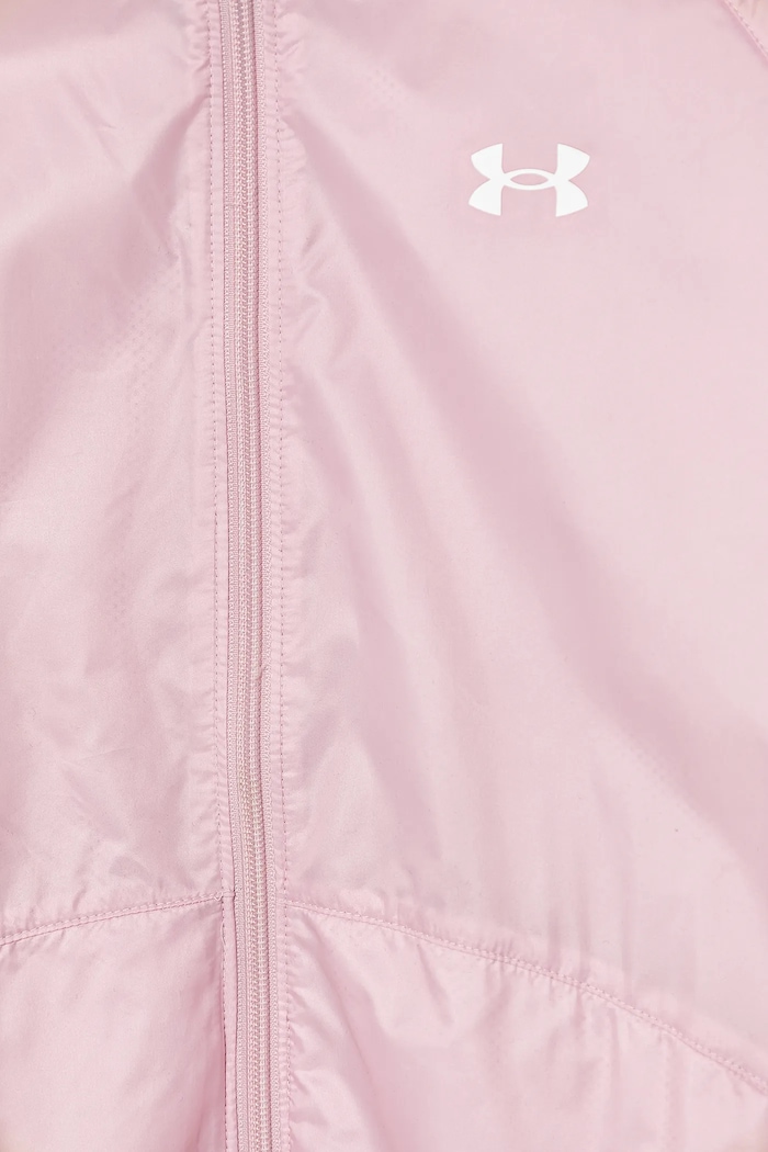 Lány Under Armour gyerek dzseki SPORT WINDBREAKER JKT 1384206 rózsaszín