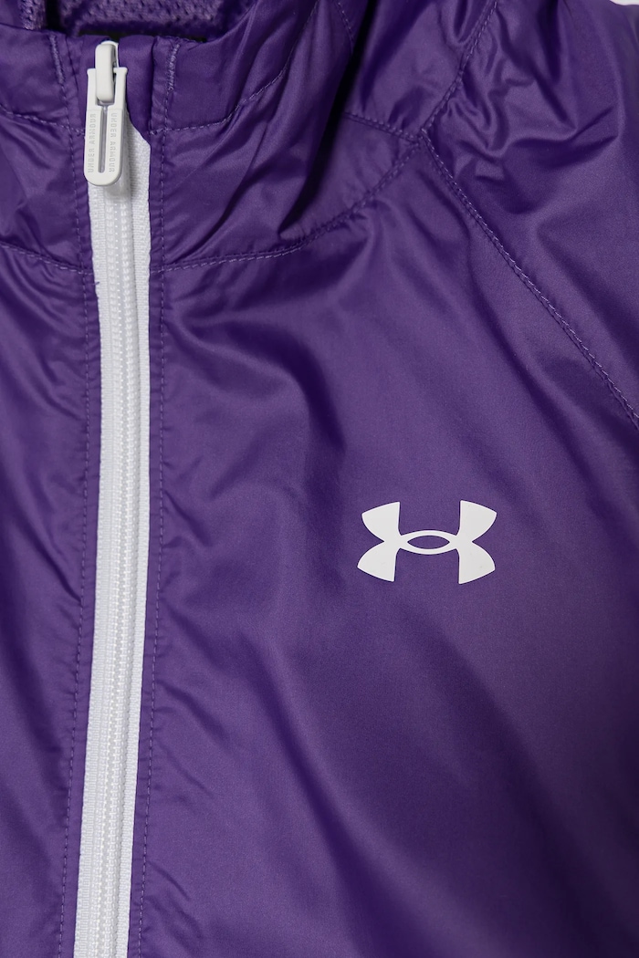 Момиче Детско яке Under Armour SPORT WINDBREAKER JKT 1384206 виолетов