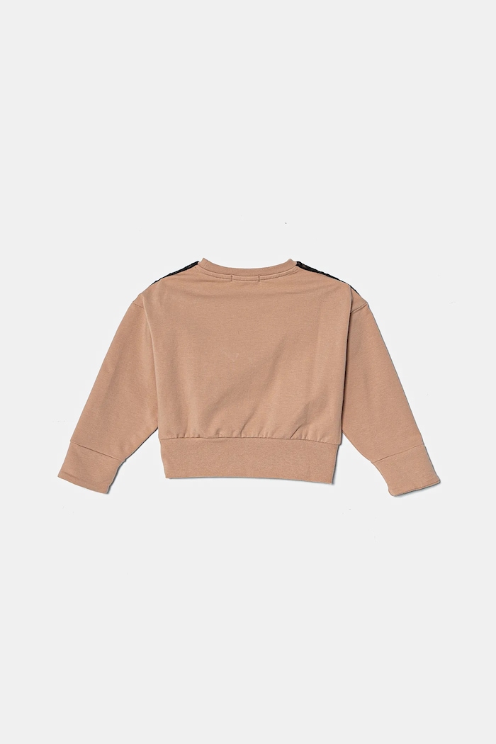 Dětská mikina Pinko Up F4PIBGSW190 oranžová AW24