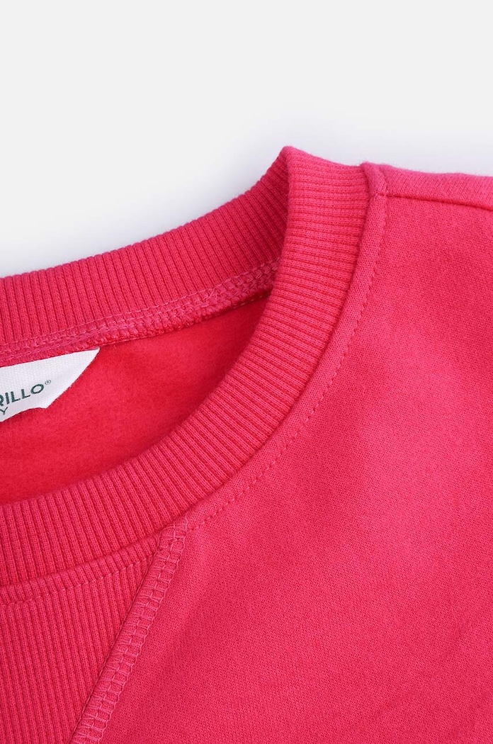 Coccodrillo bluza bawełniana dziecięca różowy ZC4132601VGA