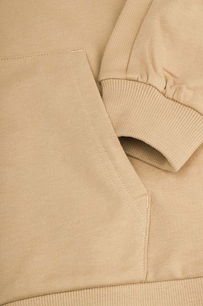 Coccodrillo bluza bawełniana dziecięca beżowy ZC4132601VGA