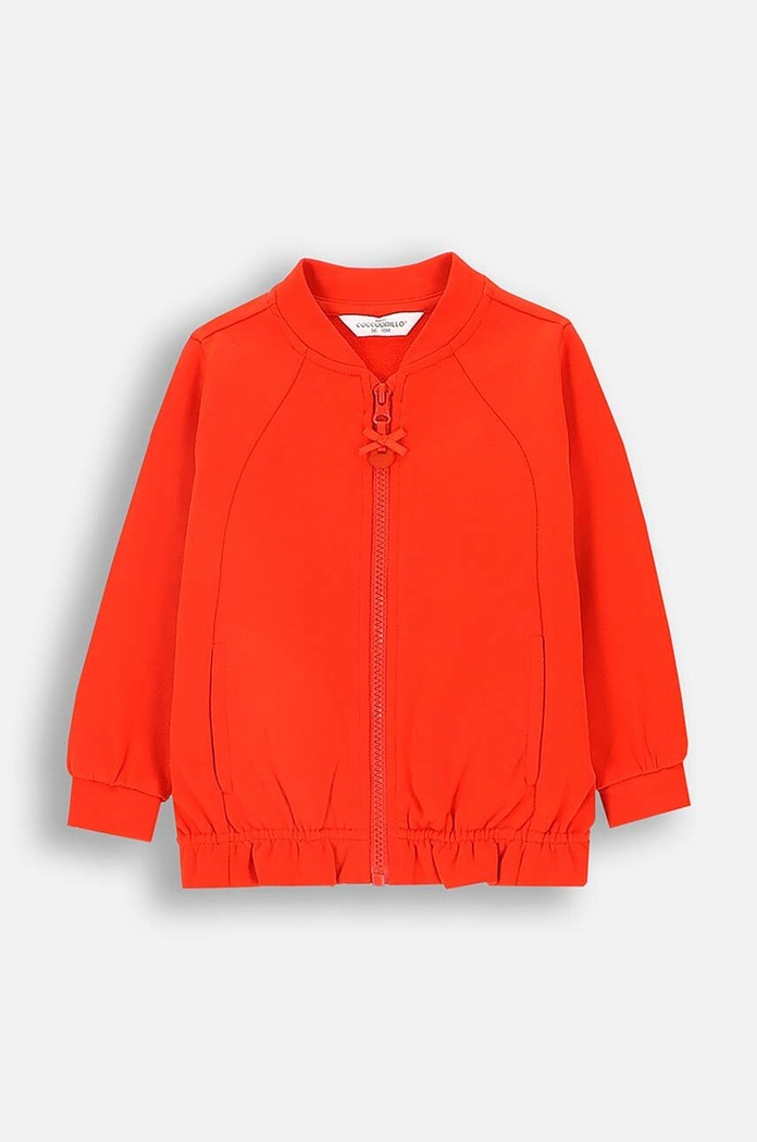 Coccodrillo bluza niemowlęca ZC4132201CGN czerwony AW24