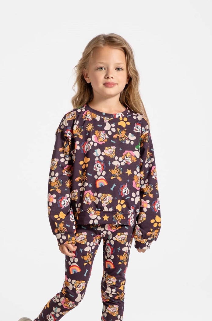Coccodrillo bluza dziecięca wzorzyste różowy ZC4143102LGD