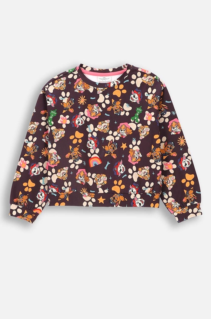 Coccodrillo bluza dziecięca ZC4143102LGD różowy AW24