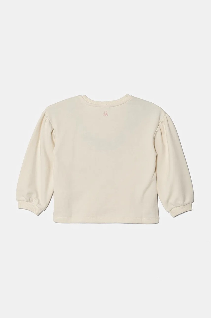 United Colors of Benetton bluza dziecięca 32N4G10FX.P.Seasonal beżowy AW24