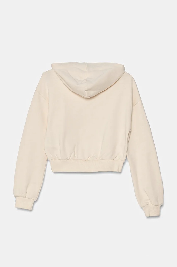 Dječja pamučna dukserica United Colors of Benetton 3J68C204C.G.Seasonal bež AW24