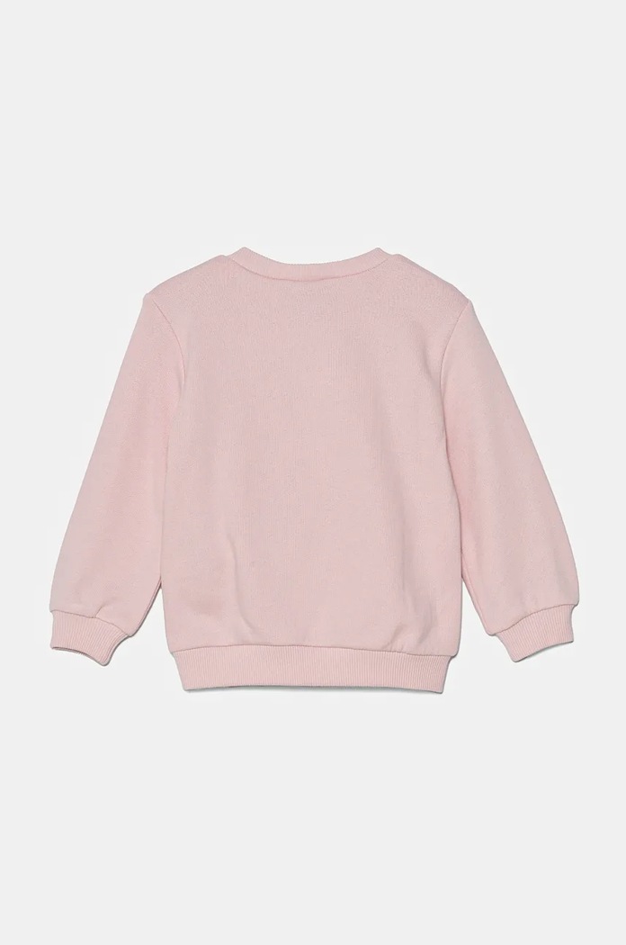 Παιδική βαμβακερή μπλούζα United Colors of Benetton 3J68G10H7.P.Seasonal ροζ AW24