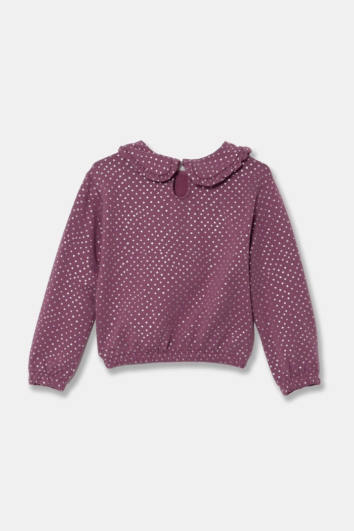 United Colors of Benetton bluza dziecięca 3S73G10GF.P.Seasonal fioletowy AW24