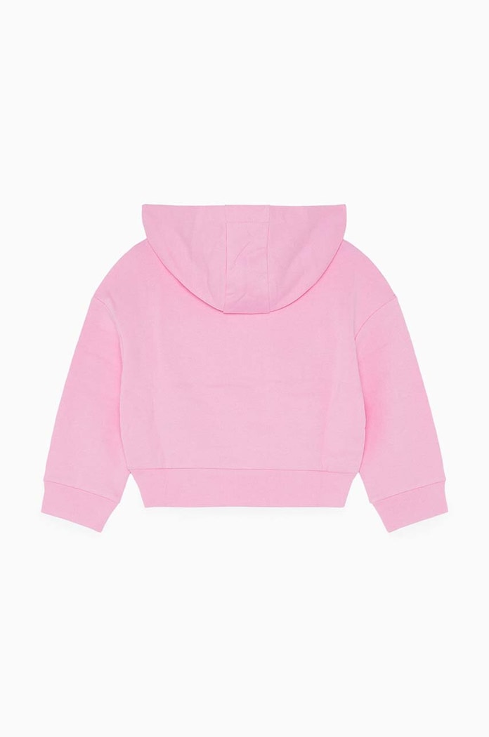 Παιδική βαμβακερή μπλούζα Patrizia Pepe J046 7M0857 ροζ AW24