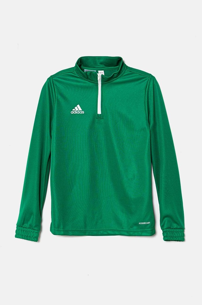 Detská mikina adidas Performance ENT22 TR TOPY bez kapucne zelená HI2132