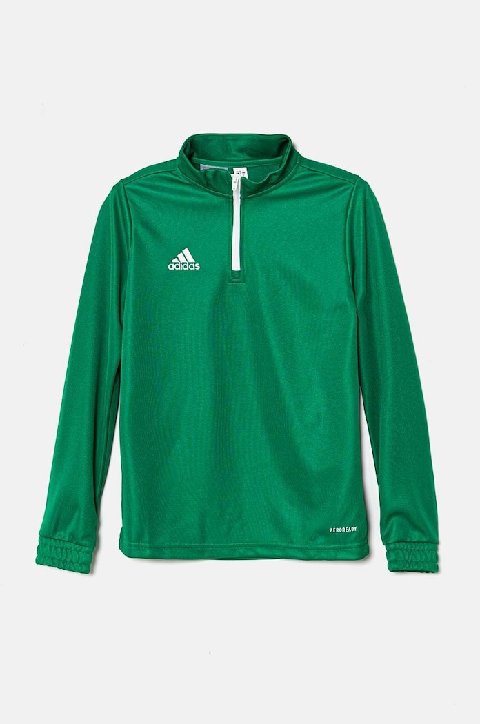 Detská mikina adidas Performance ENT22 TR TOPY bez kapucne zelená HI2132