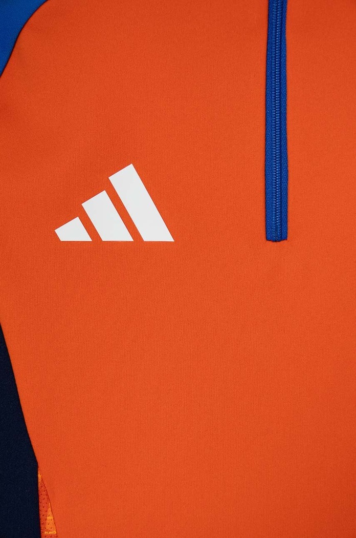 adidas Performance longsleeve dziecięcy JUVE TR TOPY pomarańczowy IS5817