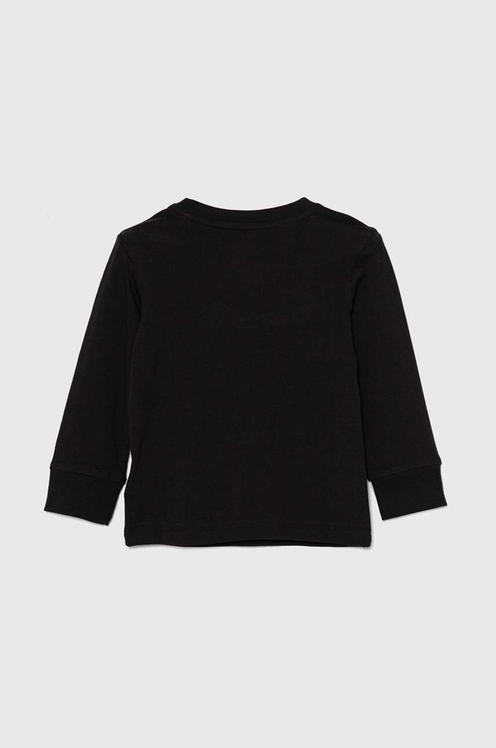 Dječja majica dugih rukava adidas Originals LONG SLEEVE IW1006 crna AW24