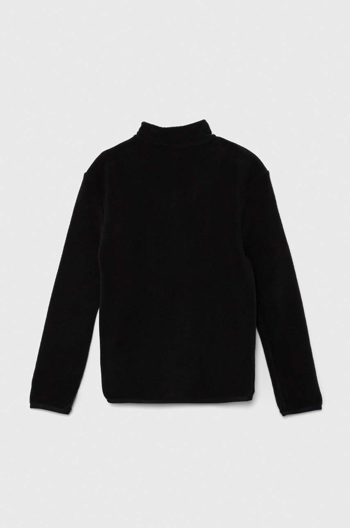 Παιδική μπλούζα adidas Originals POLAR FLEECE HZ IW3496 μαύρο AW24