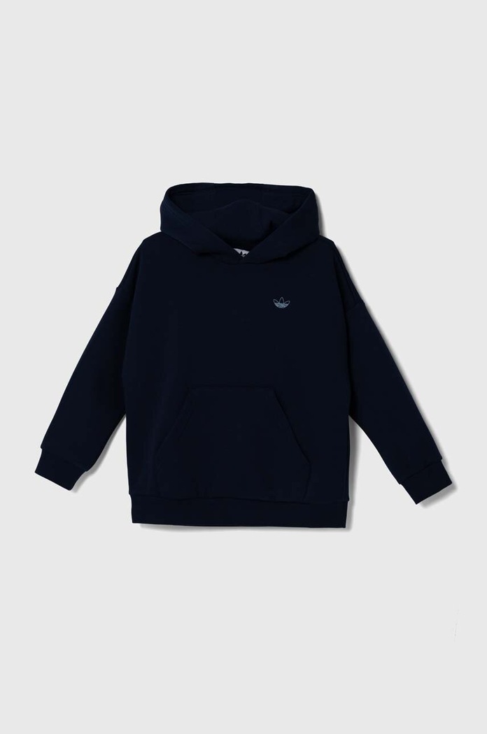 Dětská mikina adidas Originals HOODIE IX6843 námořnická modř AW24