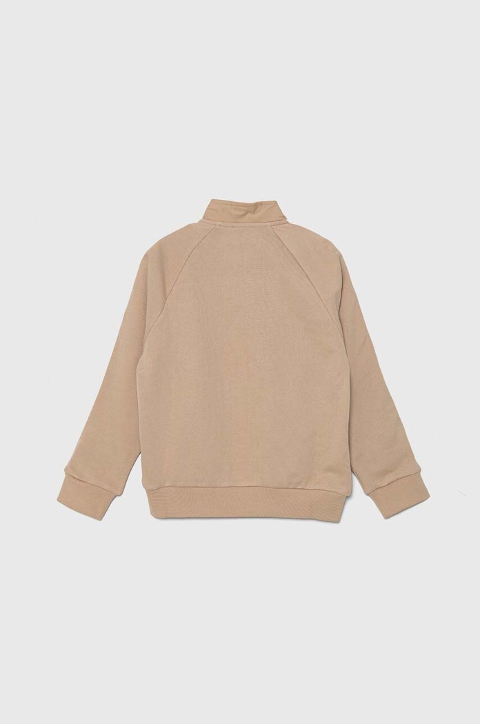 CHLAPEC Dětská mikina adidas Originals HZ CREW IY0011 béžová