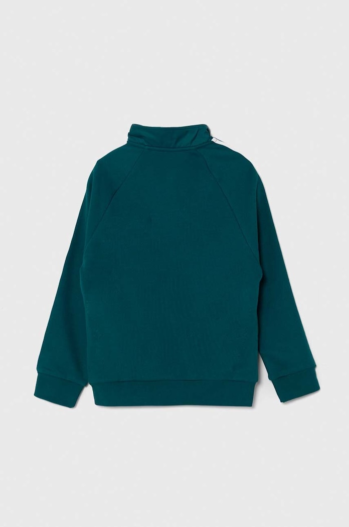 Fiú adidas Originals gyerek melegítőfelső pamutból HZ CREW IY0012 türkiz