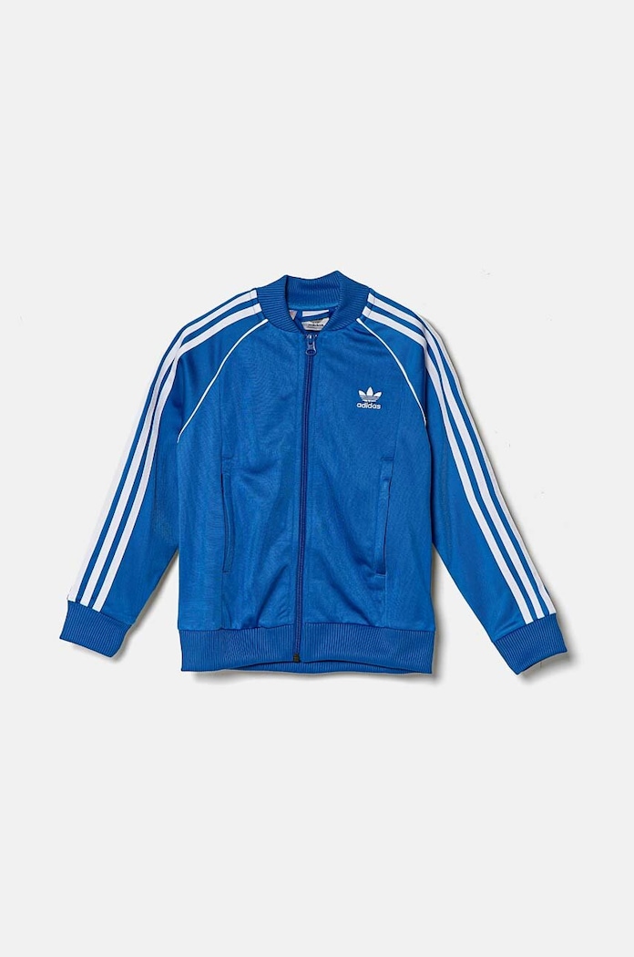 adidas Originals bluza dziecięca SST TRACK TOP IY1583 niebieski AW24