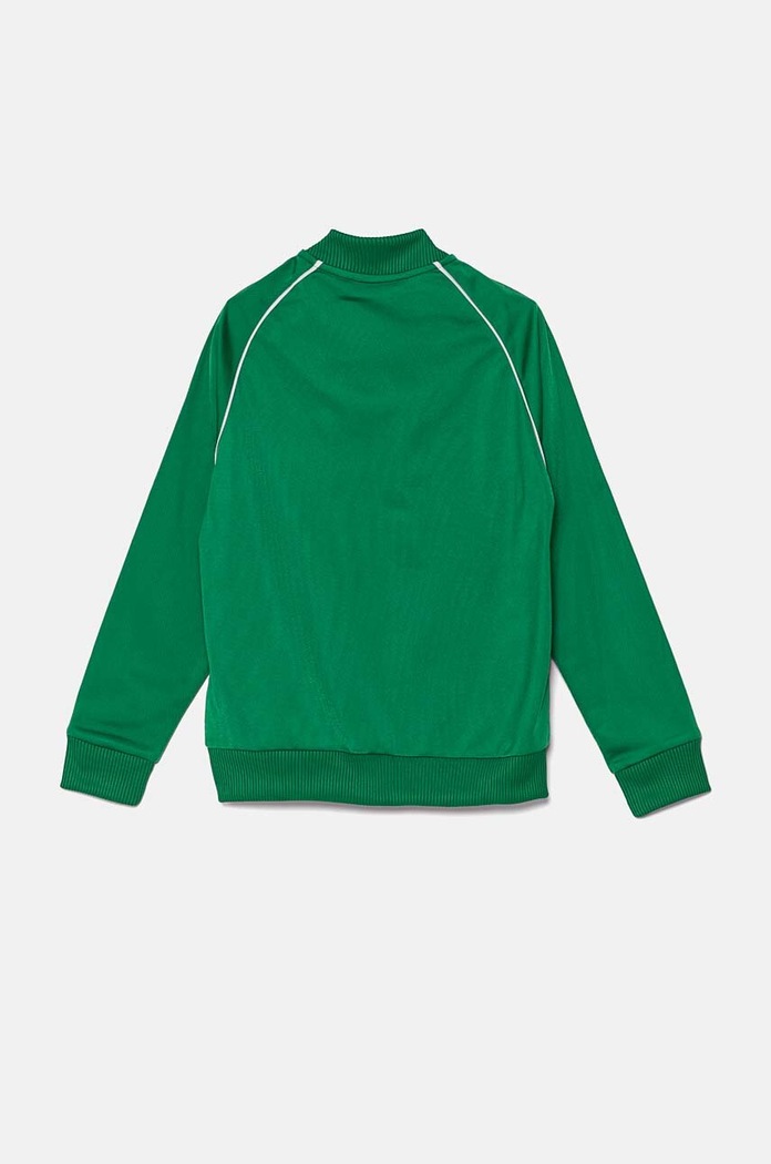 Dječaci Dječja dukserica adidas Originals SST TRACK TOP IY7458 zelena