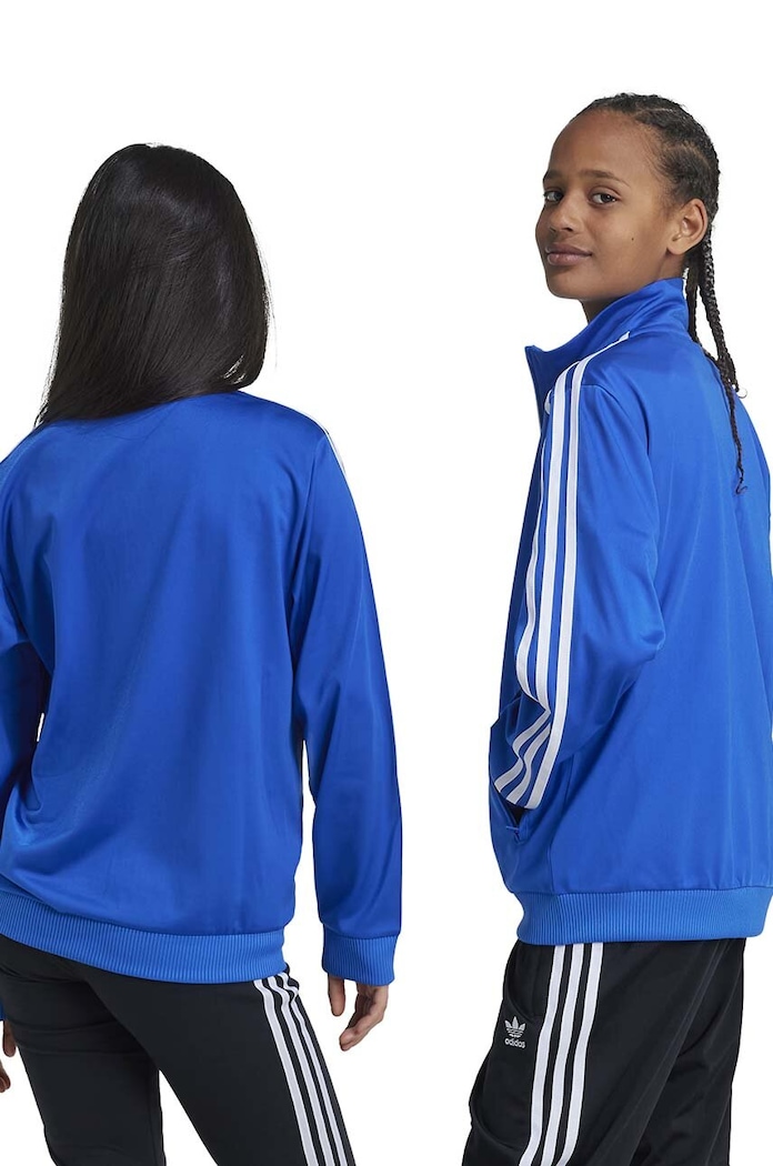 Dječja dukserica adidas Originals FIREBIRD TOP IY9799 plava