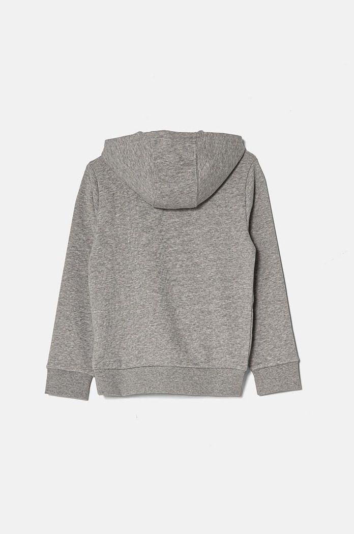 Dječaci Dječja dukserica adidas Originals TREFOIL HOODIE IY7442 siva