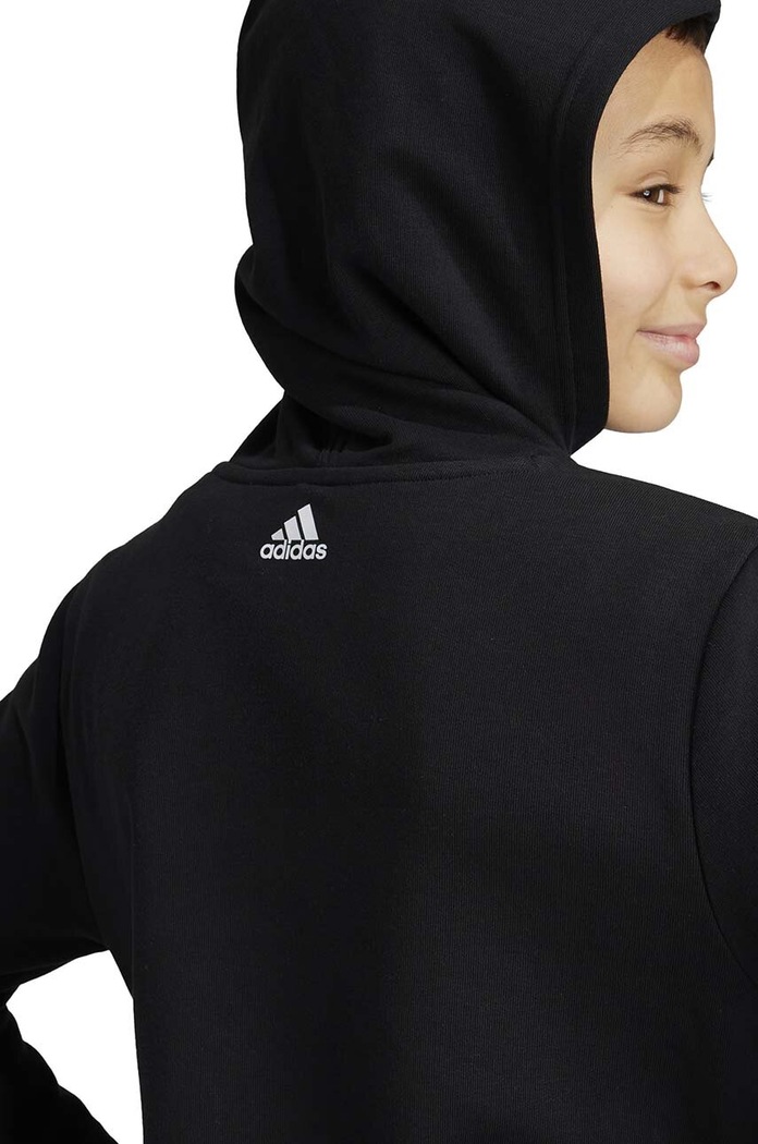 adidas bluza dziecięca U BL 2 HOODIE IV7323 czarny