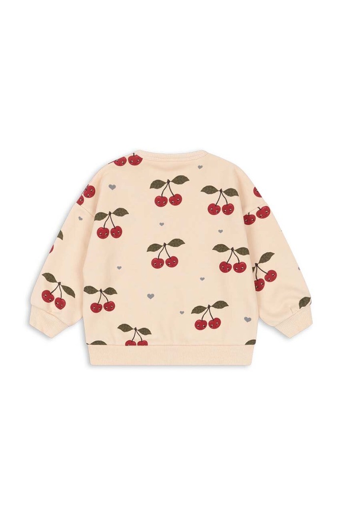 Chlapec Detská mikina Konges Sløjd LOU SWEATSHIRT OCS KS101568 béžová