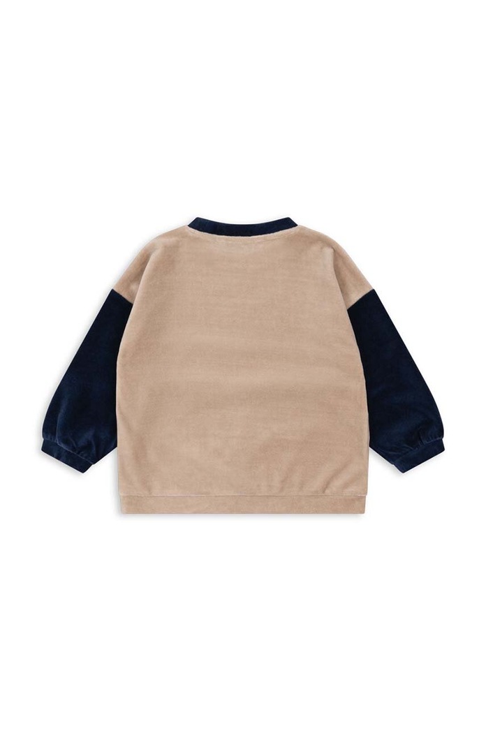 Момче Детски суичър Konges Sløjd WALLY SWEATSHIRT GOTS KS101733 бежов