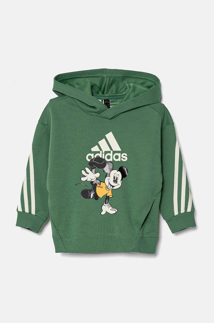 adidas bluza dziecięca LK DY MM SWT IW0672 zielony AW24