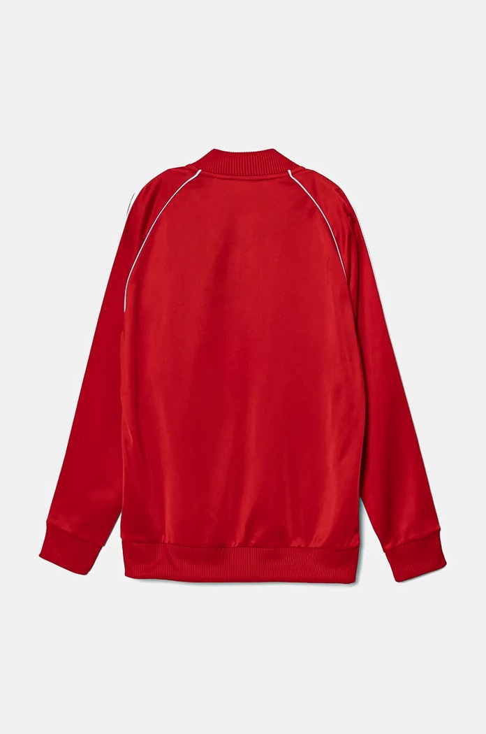 Chlapec Detská mikina adidas Originals SST TRACK TOP IX7629 červená