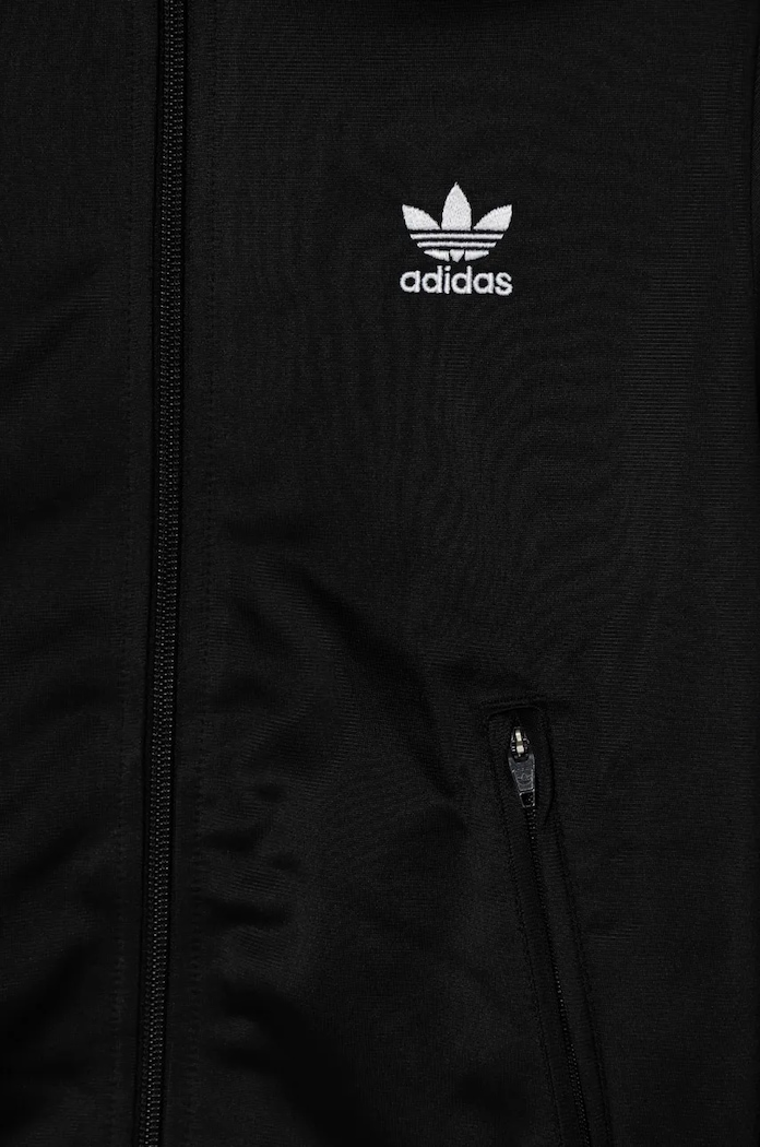 adidas Originals felpa per bambini FIREBIRD TOP nero IY9800