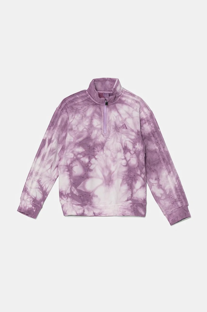 adidas Bluza copii J SZN W 1/2 ZIP IY7838 violet AW24