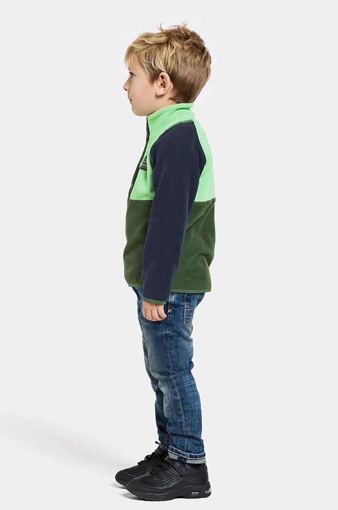 Dětská fleecová mikina Didriksons MONTE KIDS HALF BU 505590