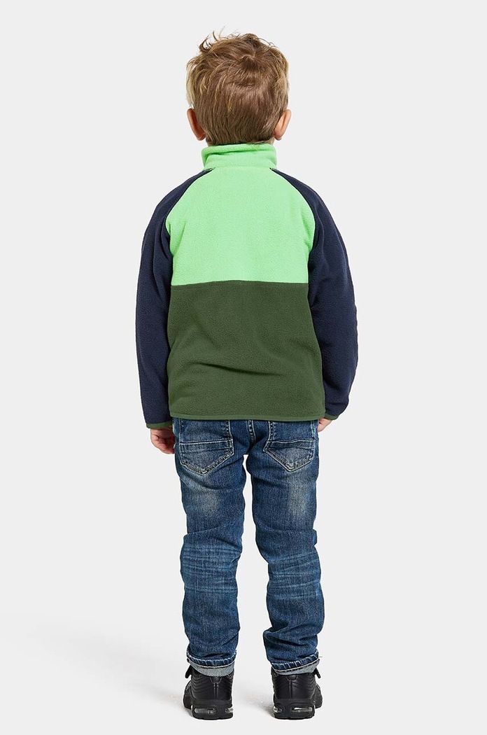 Dětská fleecová mikina Didriksons MONTE KIDS HALF BU 505590
