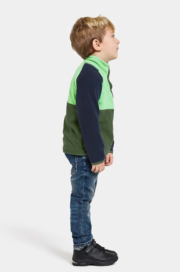 Dětská fleecová mikina Didriksons MONTE KIDS HALF BU 505590