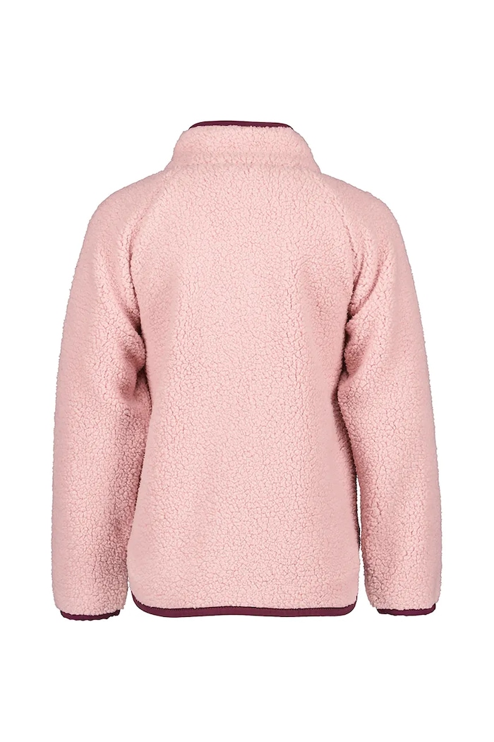 CHLAPEC Dětská fleecová mikina Didriksons GIBBS KIDS FULLZIP 505577 růžová