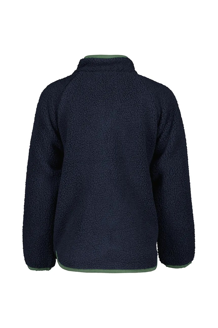 Κοριτσίστικα Βρεφική μπλούζα fleece Didriksons GIBBS KIDS FULLZIP 505577 σκούρο μπλε