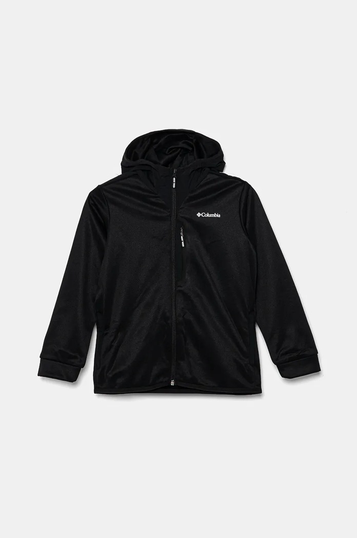 Columbia bluza dziecięca Columbia Tech z kapturem czarny 2087491