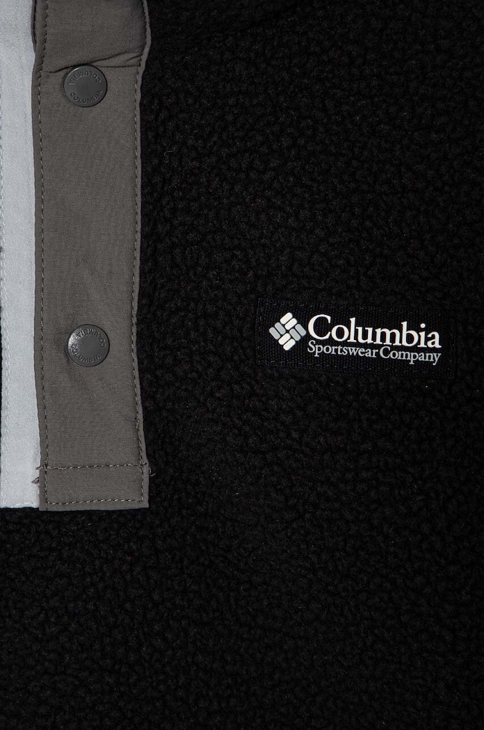 Chlapec Detská fleecová mikina Columbia Helvetia 2087831 čierna