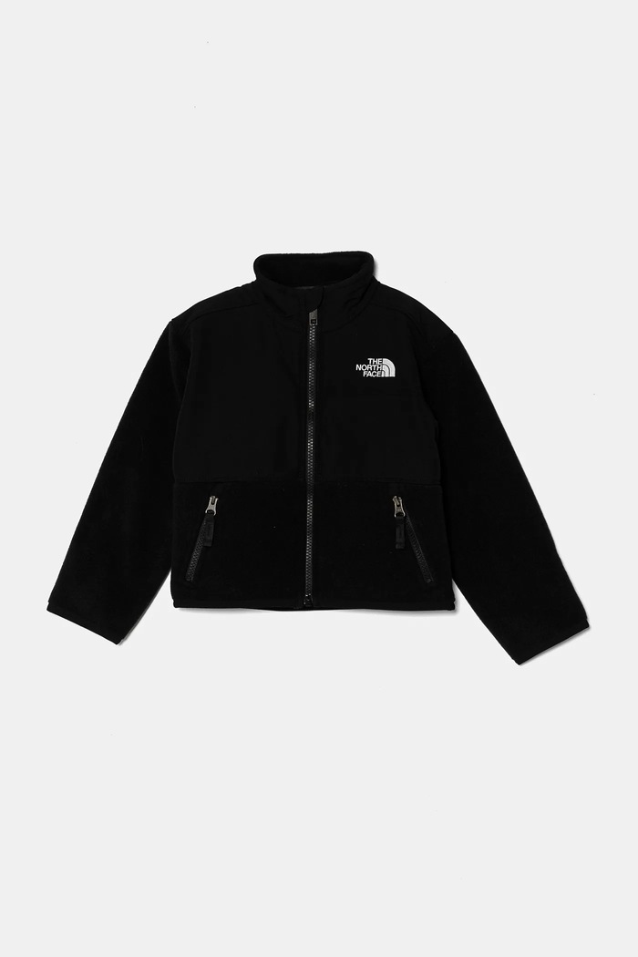 Dětská fleecová mikina The North Face DENALI JACKET bez kapuce černá NF0A88VSJK31
