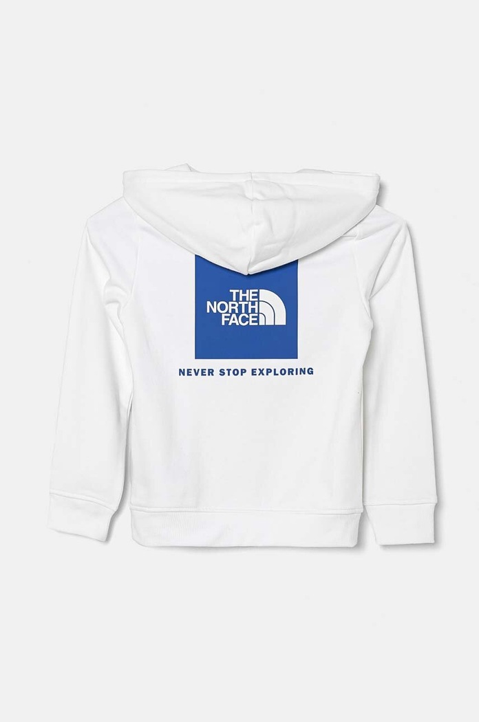 The North Face bluza dziecięca REDBOX REGULAR P/O HOODIE NF0A89H9FN41 biały AW24
