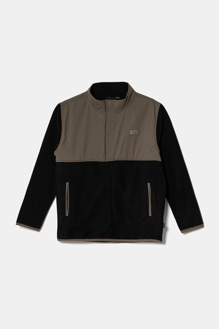 Vans bluza copii BY Ranford Polar Fleece HZ cu modele negru VN000JQ44Y41