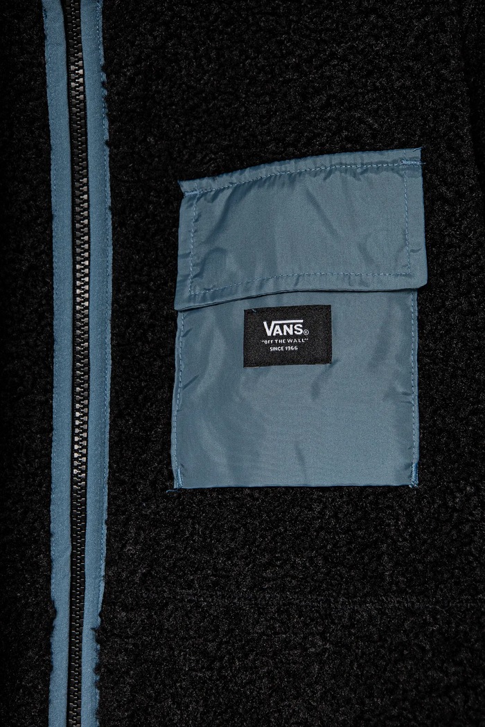 CHLAPEC Dětská mikina Vans BY Debrusk FZ Sherpa VN000JQ5CCB1 černá