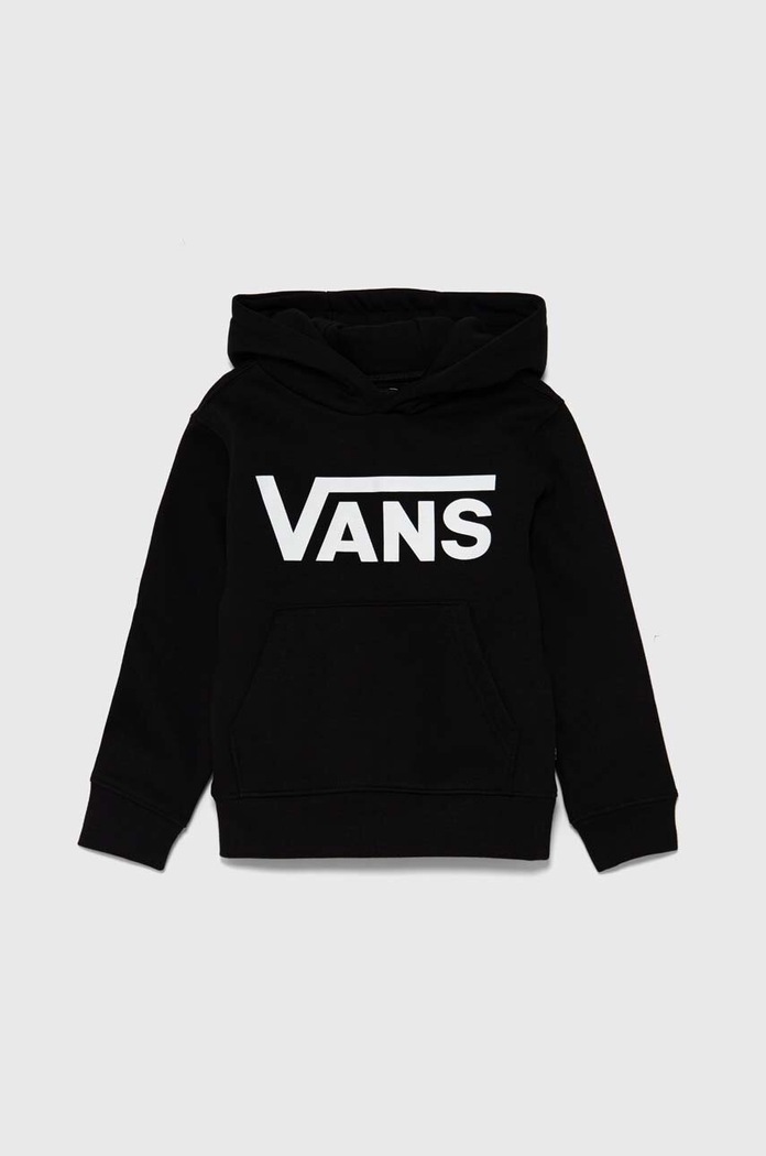 Dětská mikina Vans Vans Classic Kids PO s kapucí černá VN000JYEBLK1