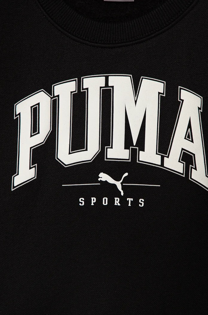 Chlapec Detská mikina Puma SQUAD Crew 681763 čierna